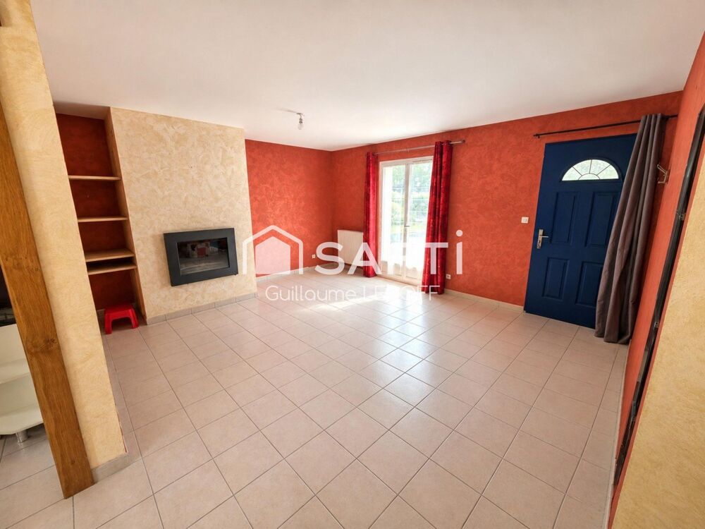 Maison 135m2, 5 chambres sur terrain de 1051m2