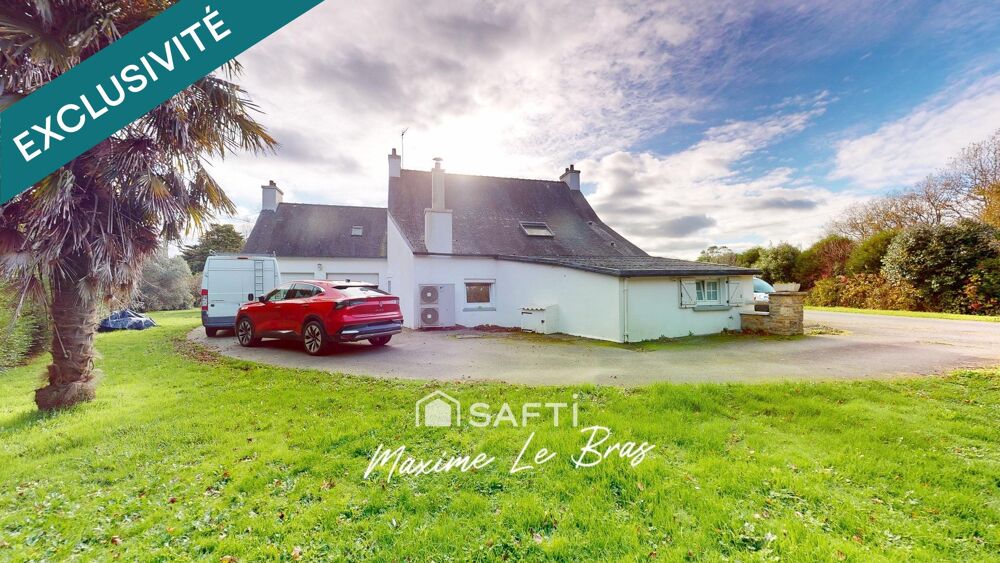 Vente Maison Maison 7 pièces 153 m2 Grand terrain et garages Pont-aven