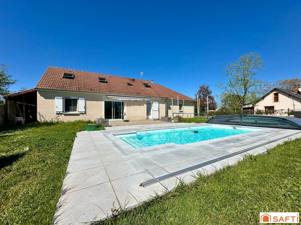 Maison récente avec 3 chambres et piscine !