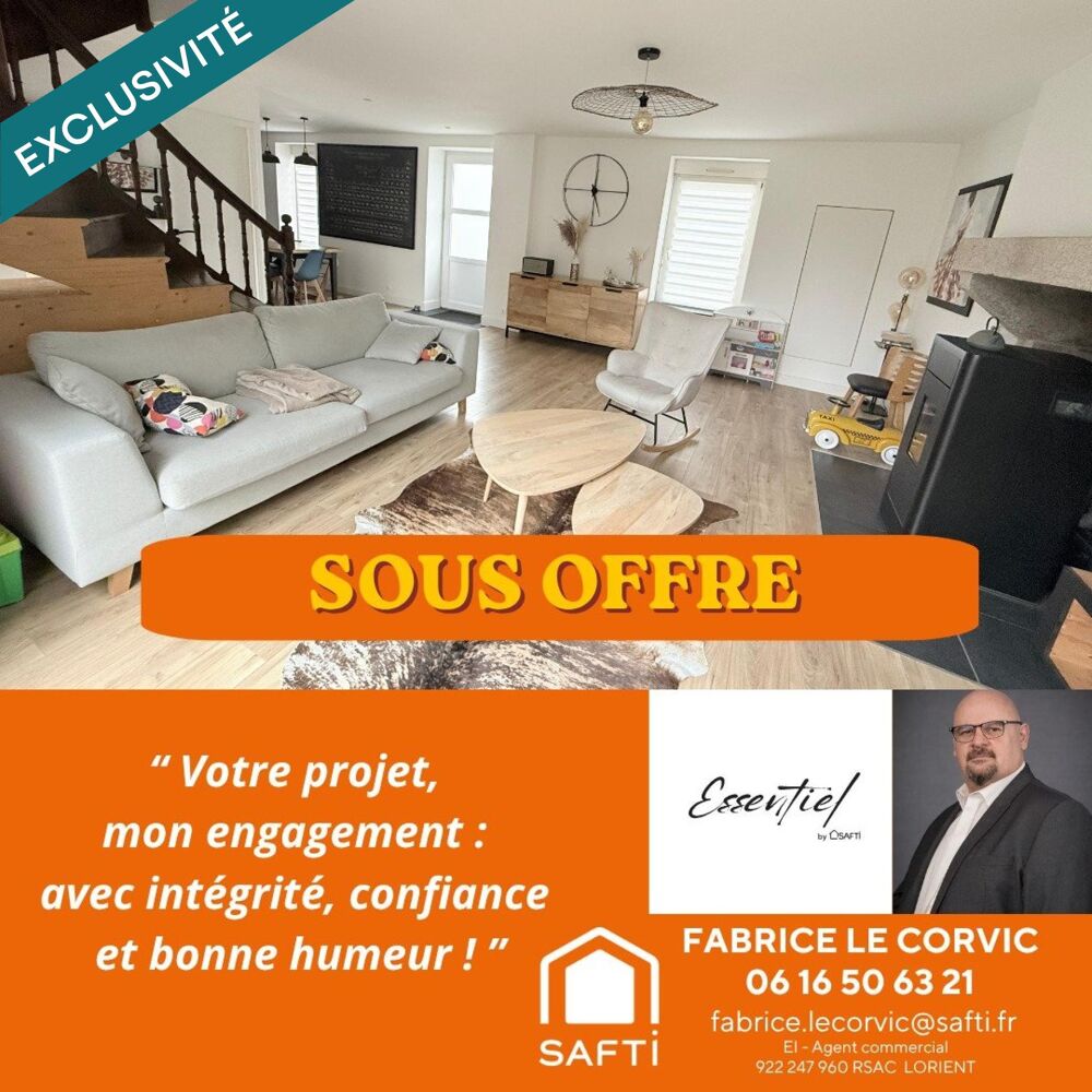 CHARMANTE MAISON DE VILLE RENOVEE D'ENVIRON 127 M2 SUR TERRAIN DE 393 M2