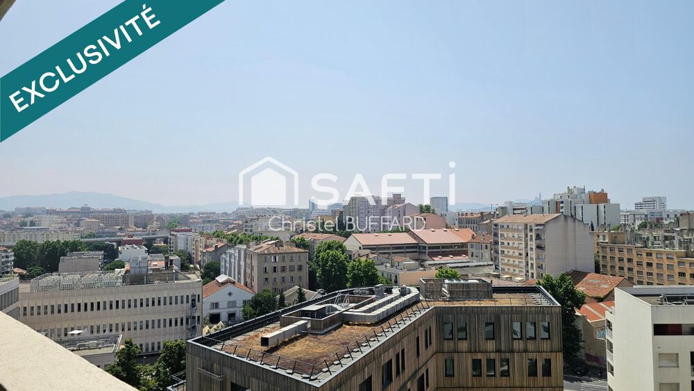 Vente Appartement T2 avec terrasse vue panoramique et parking en sous-sol Marseille 3