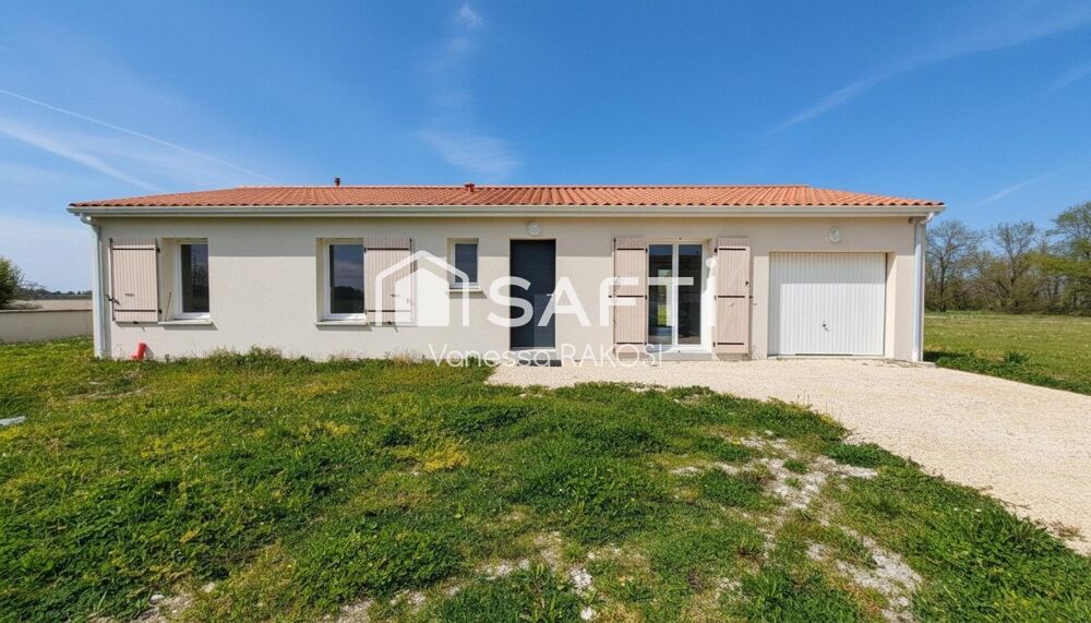 Vente Maison MAISON PLAIN PIED RECENTE 92 M² 3 CHAMBRES + GARAGE + JARDIN Sainte-lheurine