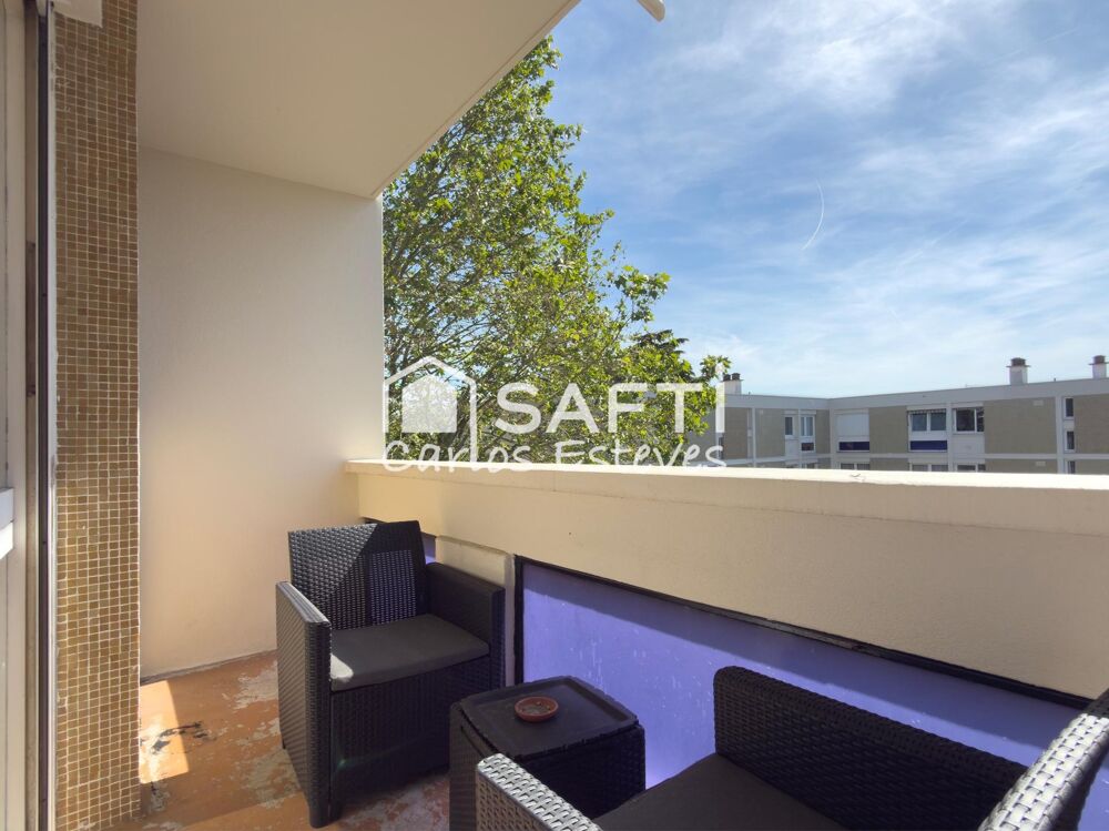 Agréable T2 avec balcon dans résidence arborée