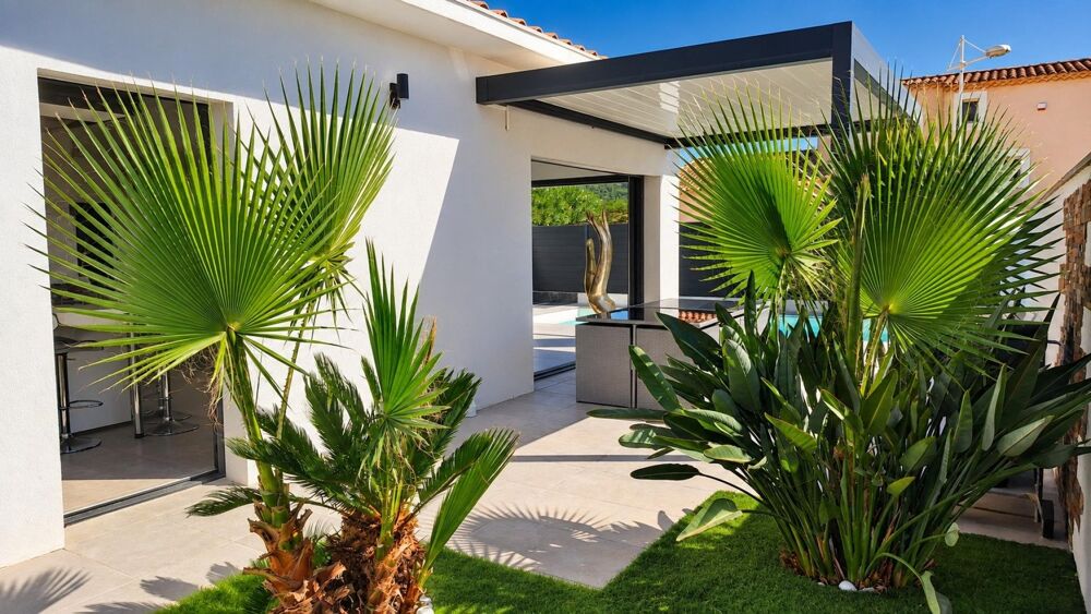 SAINT-CYR-SUR-MER  MAISON CONTEMPORAINE PLAIN-PIED 132 M² AVEC PISCINE  4 CHAMBRES