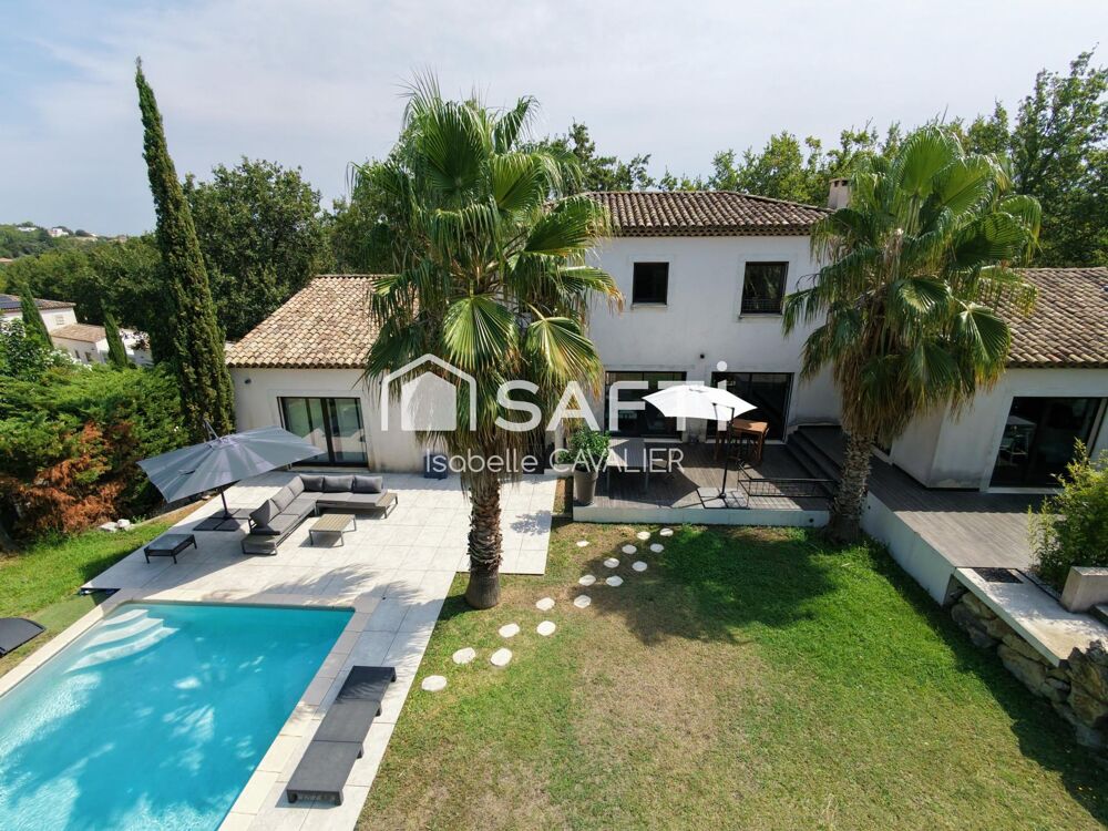 Vente Maison Rochefort-du-Gard – Villa d'architecte contemporaine avec piscine Rochefort-du-gard