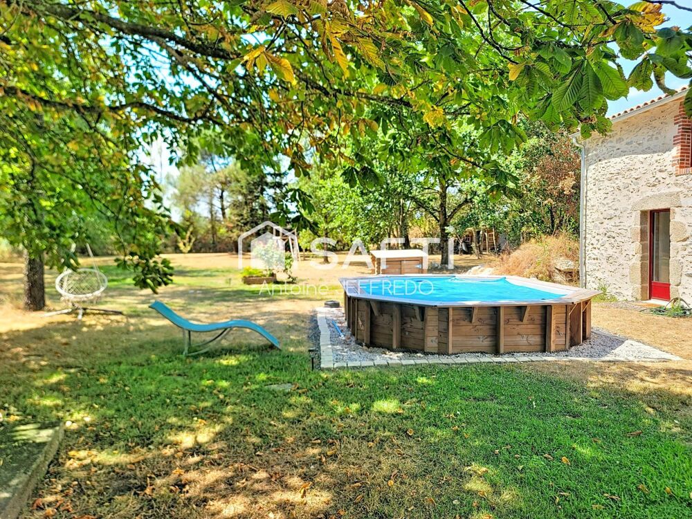 Longère de charme avec piscine