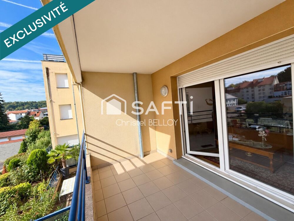 Appartement 3 pièces -2 chambres avec terrasse