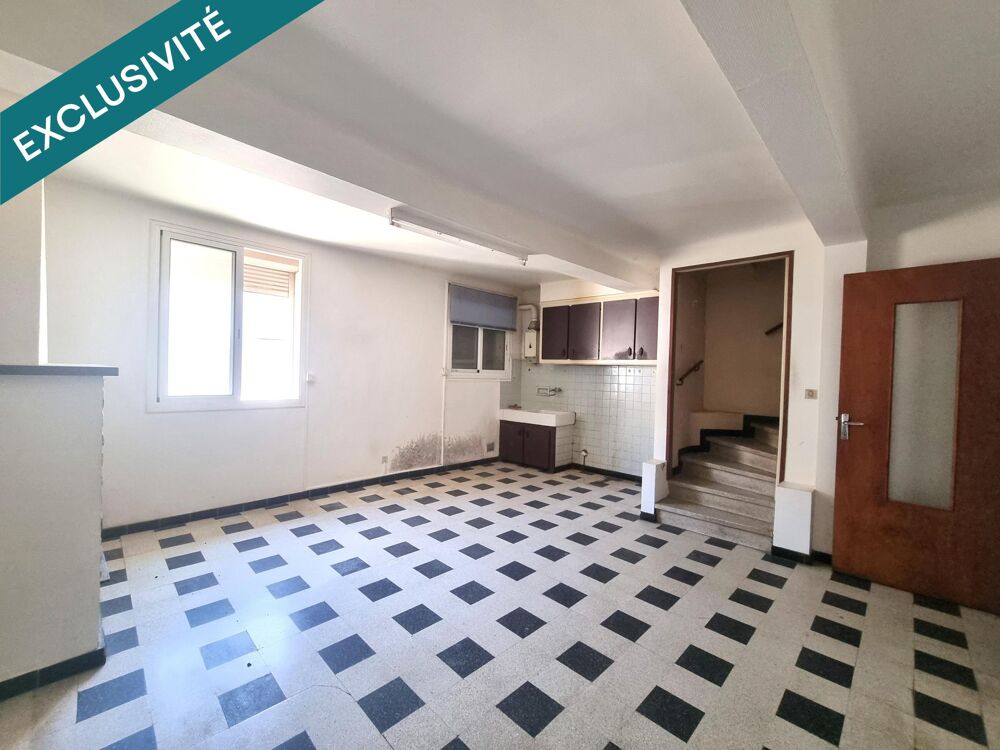 Vente Maison Maison de village avec grand garage, 4 chambres Corneilla-la-riviere