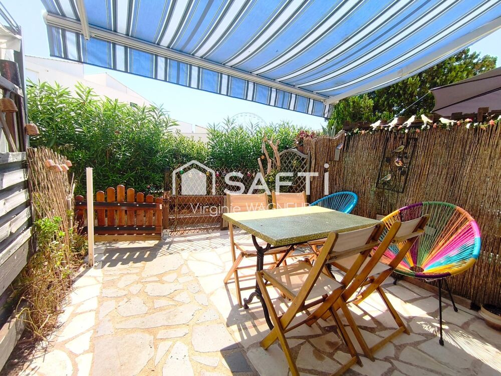 RDJ - T2 en très bon état avec terrasse privative