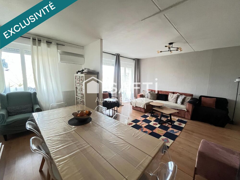 Talence exclusivité appartement de 98m² hab avec terrasse offrant la possibilité de créer une 4 chambres