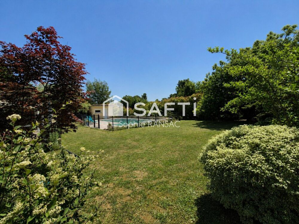 Maison contemporaine familiale 148 m² avec piscine et grand terrain