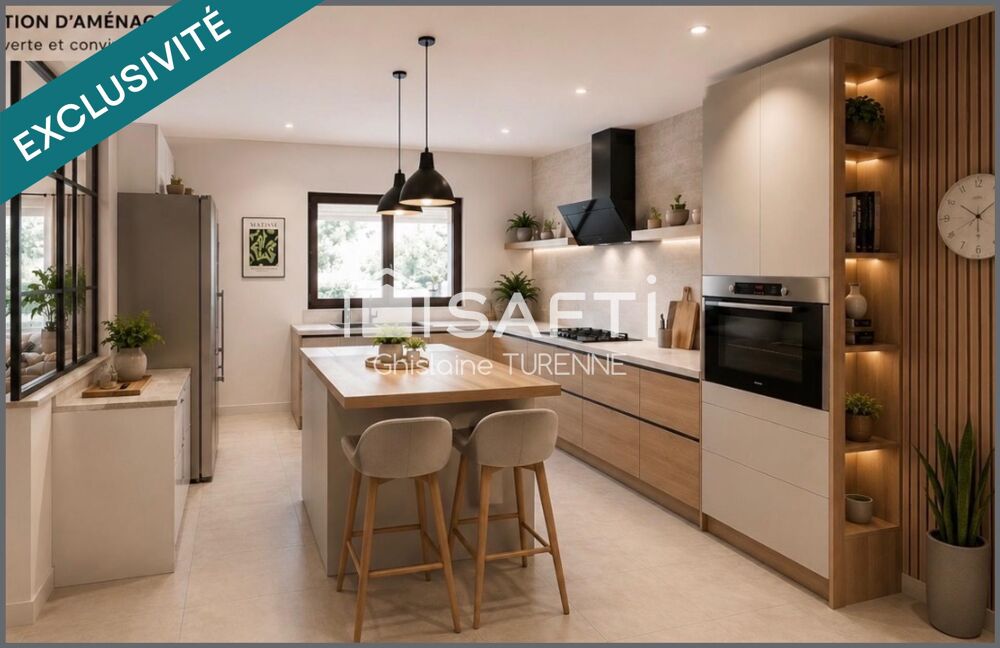 Vente Maison Maison de plain-pied 105 m2 avec jardin Colomiers