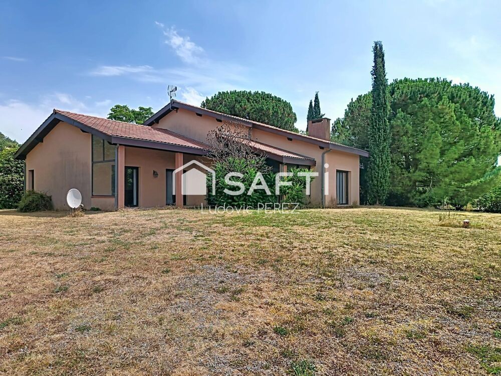 BESSIÈRES (31660) - Villa d'architecte 128m² évolutive sur 3000m².