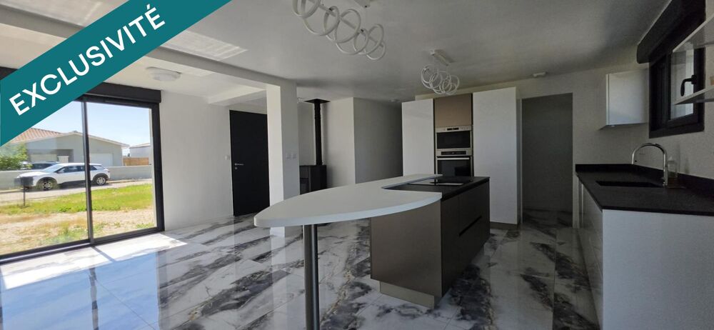 Maison neuve T4 avec cuisine exceptionnelle, clim