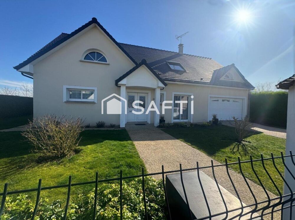 Vente Maison Pavillon récent 200m2 avec autonomie de plain pied garage et jardin clos. Rivery