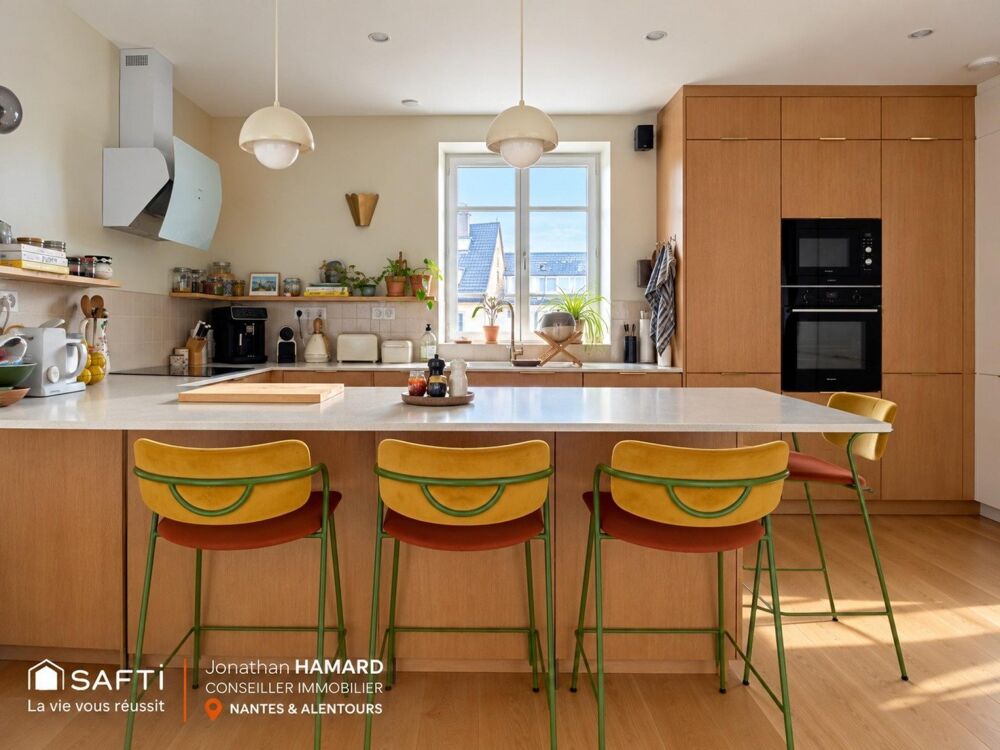 Vente Appartement Nantes – Olivettes | L'élégance d'un duplex entièrement réinventé Nantes