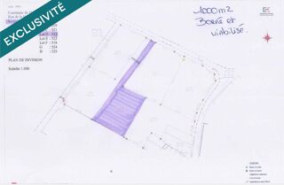 Terrain  vendre 1000 m