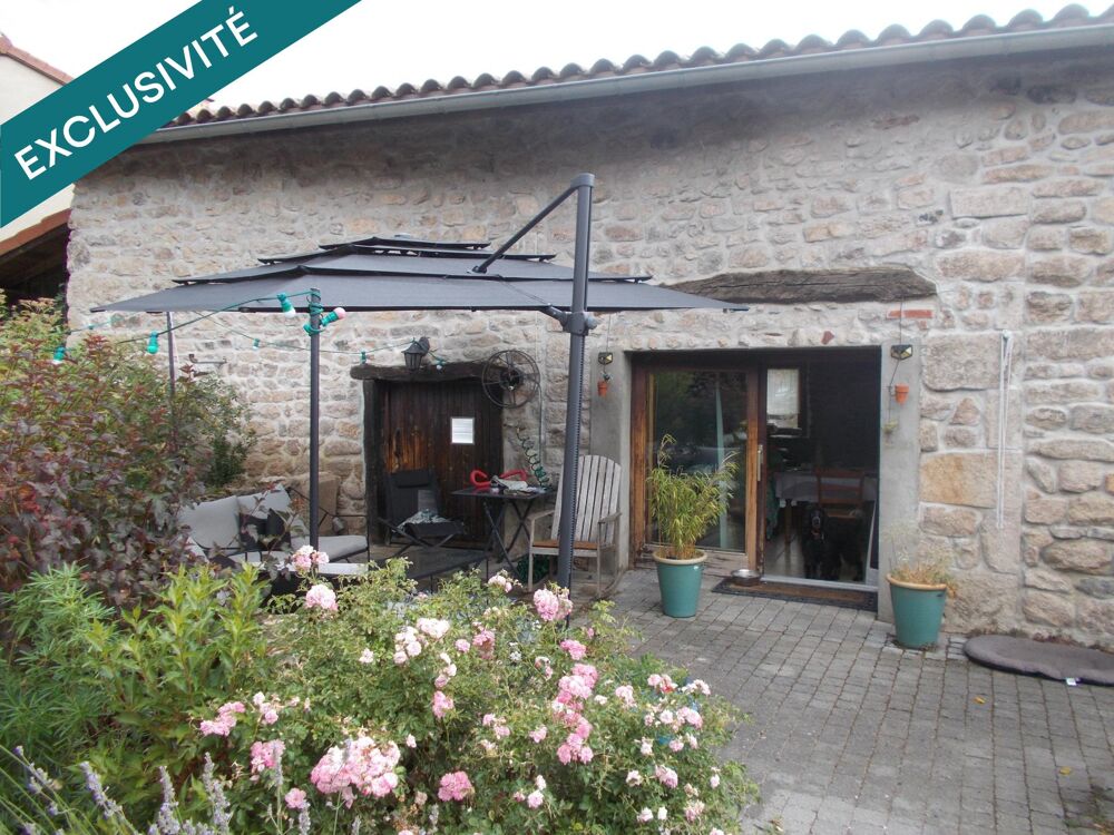 Maison en pierre avec confort intérieur