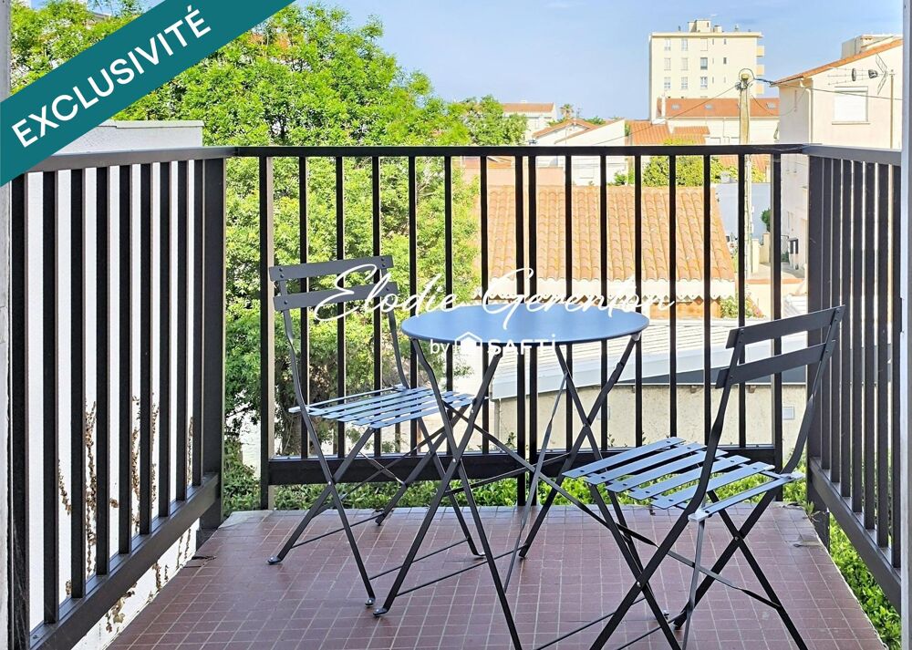 Vente Appartement T1 bis proche plage avec balcon! Canet-en-roussillon