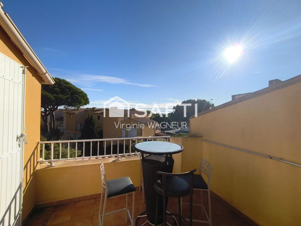 Vente Appartement La Roquille, T3 climatisé et meublé - Terrasse Cap d'agde