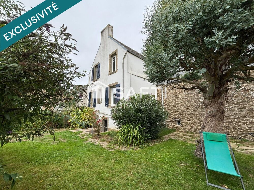 Maison de caractère au coeur de Henvic  4 chambres et jardin exposé sud-ouest