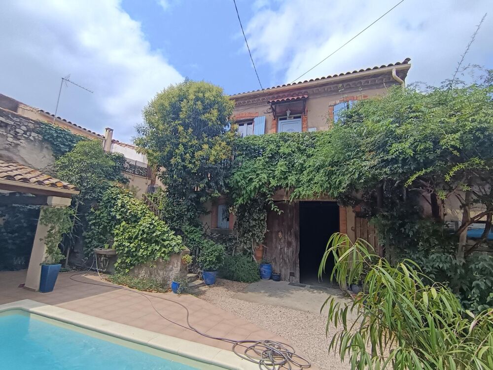 Vente Maison Demeure de caractère avec piscine, dépendances et volumes spectaculaires 15' de Béziers Beziers