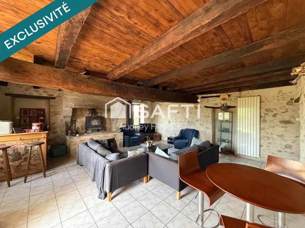Maison en pierre - 142m2 - Dépendances - Jardin