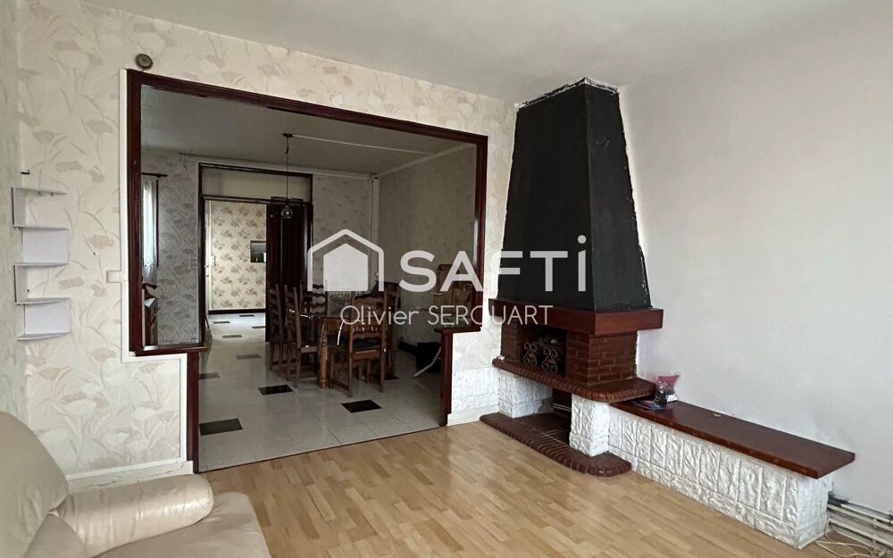 Vente Maison MAISON AVEC GARAGE ET JARDIN – QUARTIER SAINT-MARTIN À SAINT-QUENTIN Saint-quentin