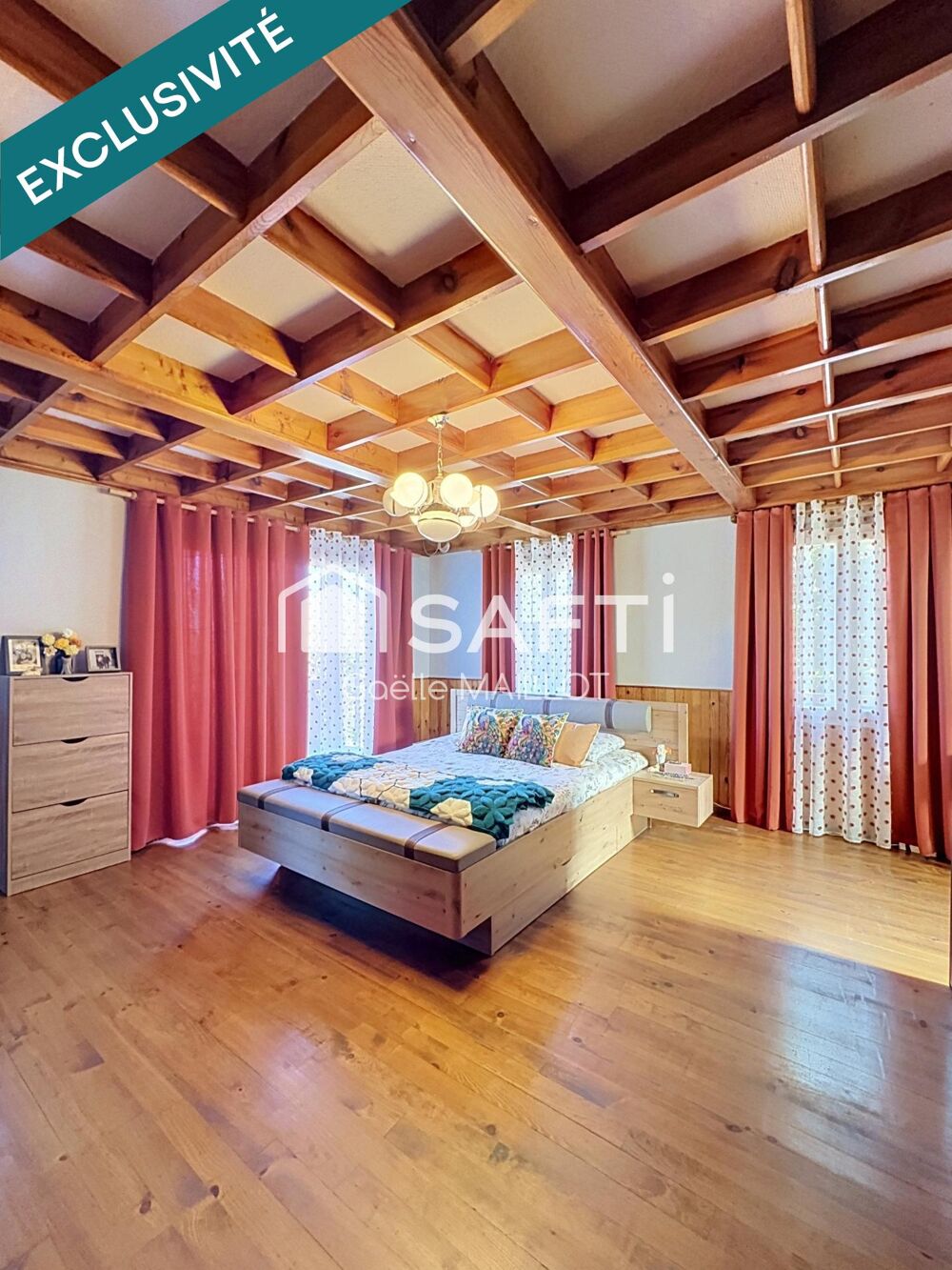 Vente Maison Chalet 4 chambres avec grand jardin Serralongue
