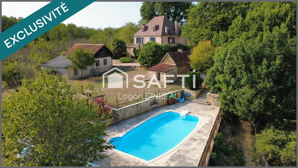 Vente Maison Maison en pierre de 1880 rénovée avec parc et piscine Queyssac-les-vignes