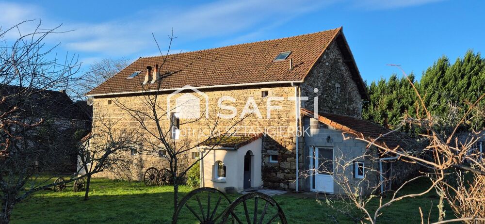 Vente Maison Charmante maison en pierre de 325m². Calme, espace et authenticité au cœur de la nature. Prondines