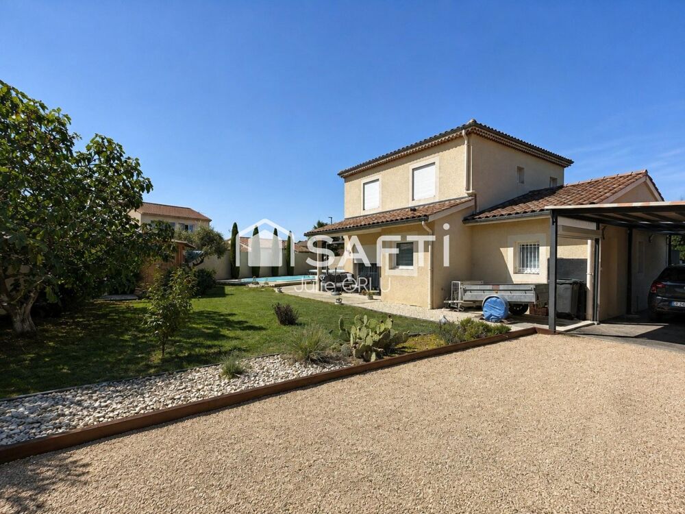 Vente Maison Maison 102 m² avec piscine, garage et dépendance Chatuzange-le-goubet