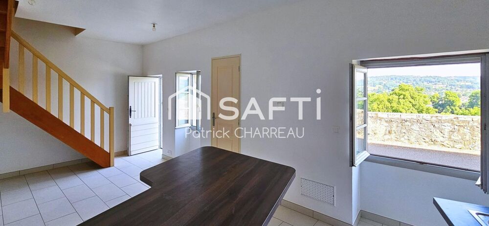 Maison rénovée - 58 m² - vue dégagée sur la Vézère