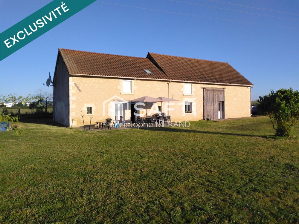 Anciene grange en pleine campagne 4 chambres