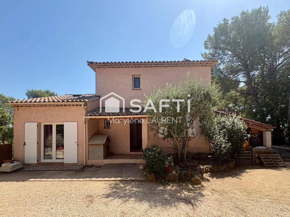 Vente Maison 4 chambres ;cadre champêtre , piscine, double garage Cuers