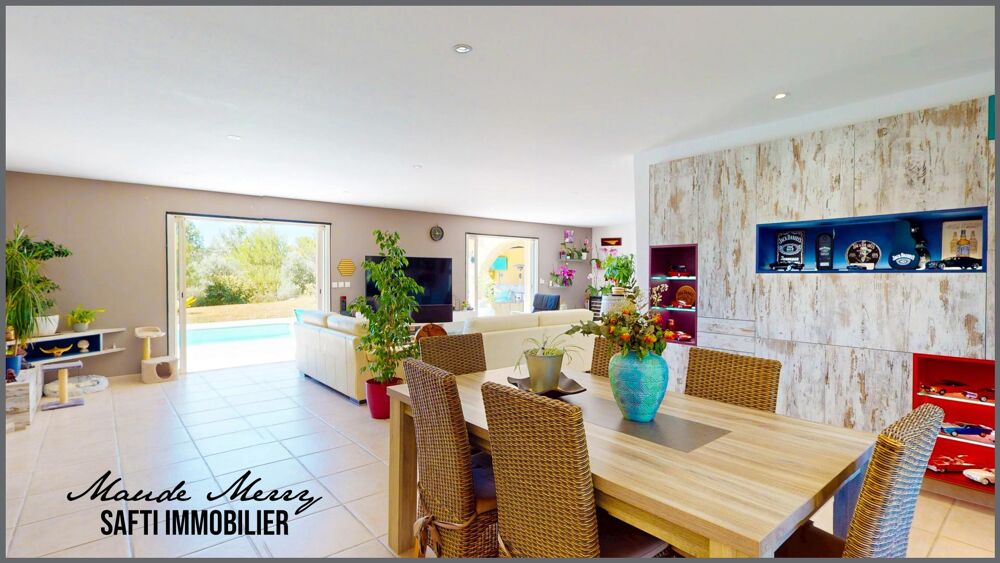Villa individuelle 168 m2 habitable - 4 chambres dont une suite parentale - 75 m2 de sous-sol - piscine - vue superbe sur les co