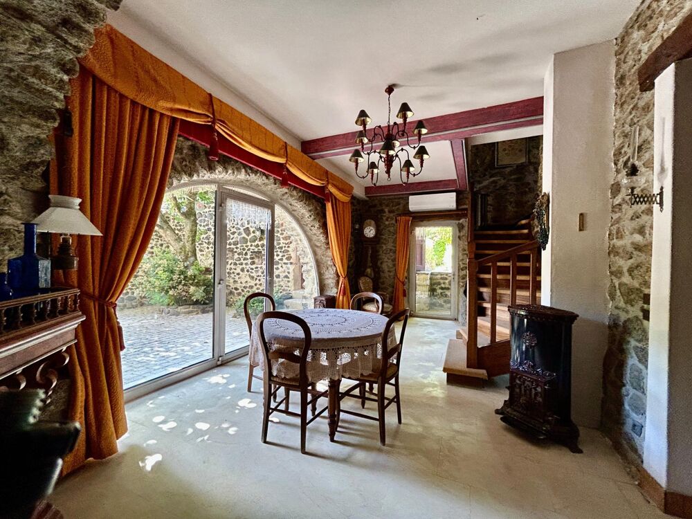 Vente Maison Charme authentique et caractère pour cette magnifique ferme ardéchoise Saint-martin-sur-lavezon
