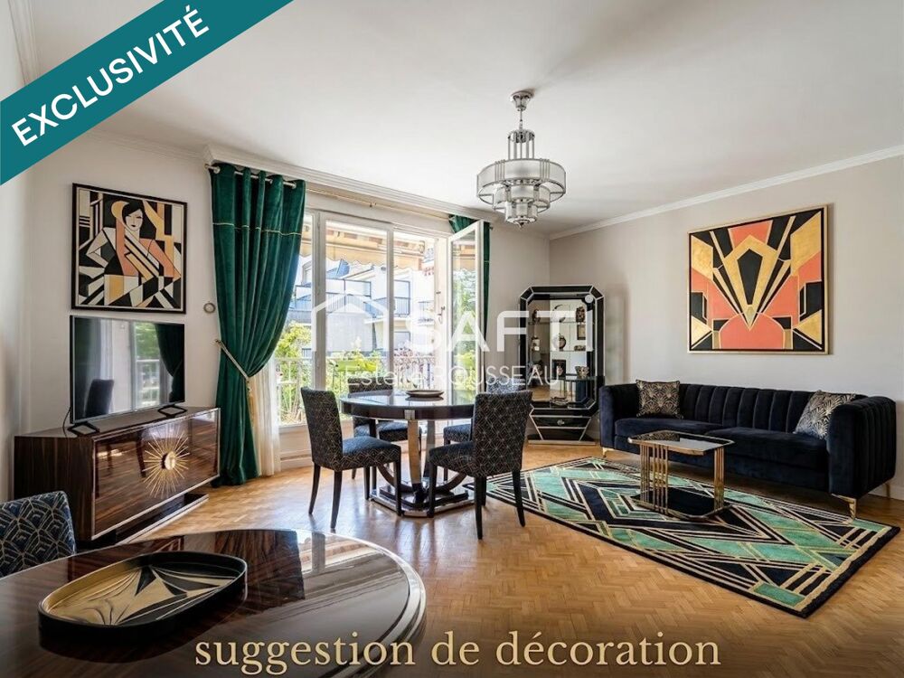 Appartement T2 avec balcon SUD à 11 mn à pied RER