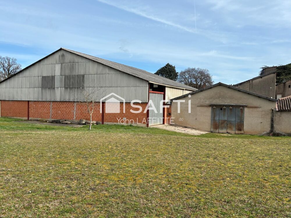   Ensemble immobilier ( hangar + terrain constructible ) 