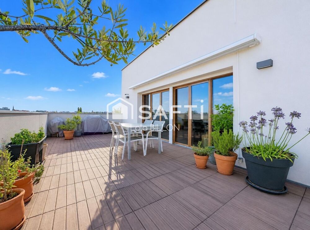 Appartement de 100 m2 avec terrasse de 49 m2 sans vis-à-vis