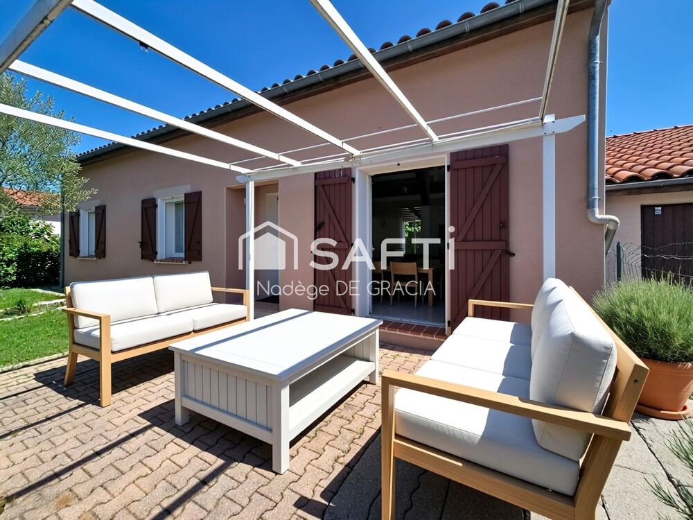 Maison T6 144 m2 avec piscine & garage centre ville