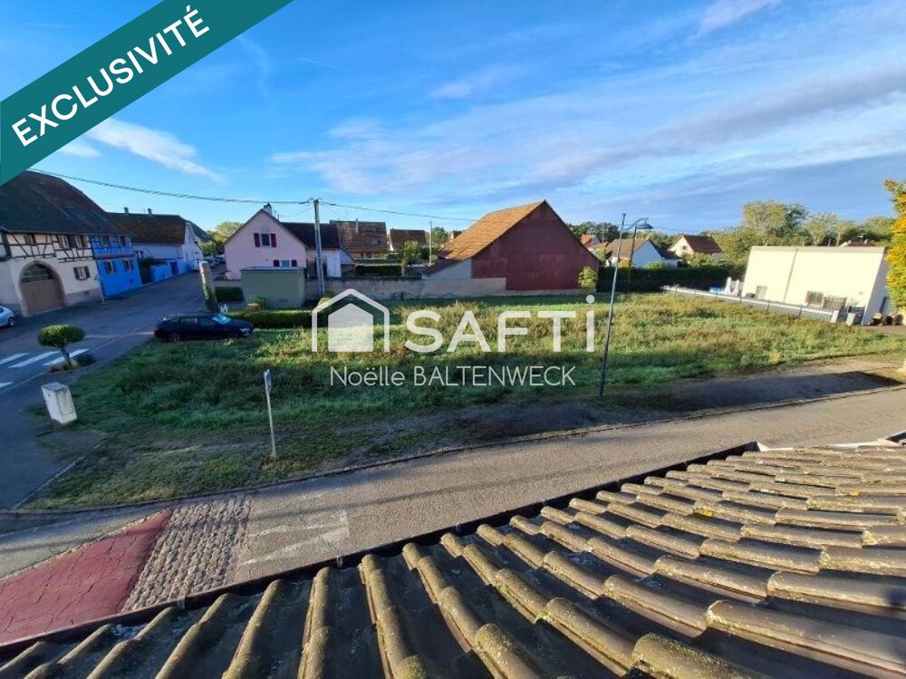 Vente Terrain TERRAIN À CONSTRUIRE DE 1005 M² IDÉALEMENT SITUÉ À ARTZENHEIM AVEC VUE SUR JARDIN, PROCHE DE COLMAR. Artzenheim