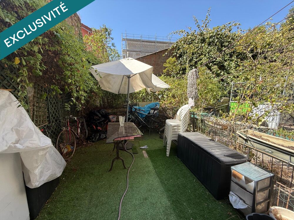 Appartement 3 pièces 55m2 à Charenton le pont avec jardin et 2 caves
