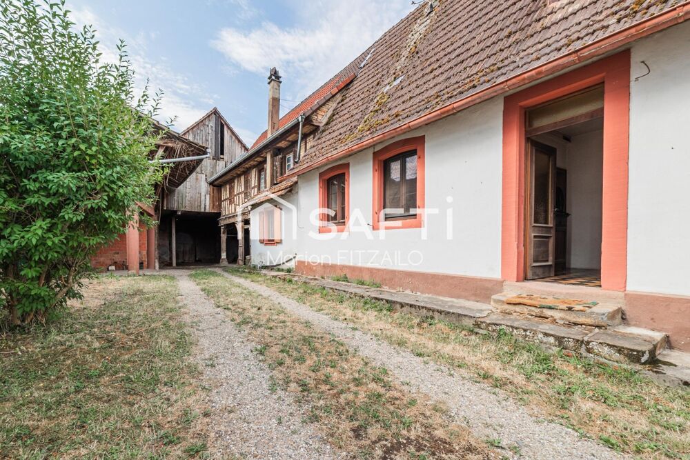 Maison avec grange à Betschdorf (67660)