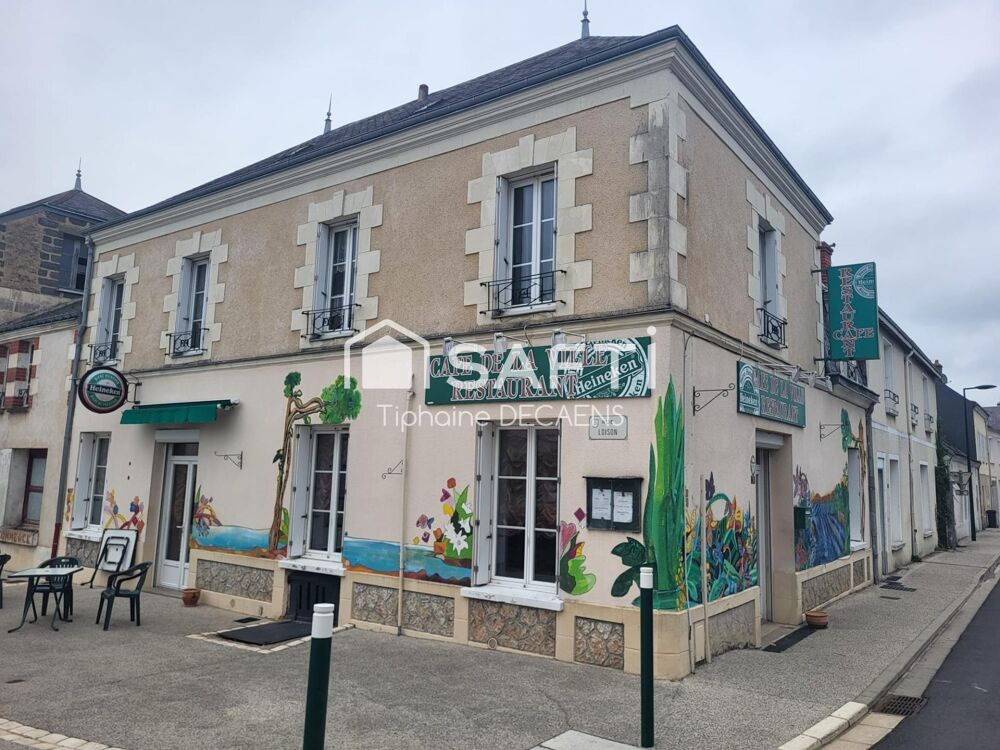   bâtiment bar restaurant, avec ou sans fond de commerce 