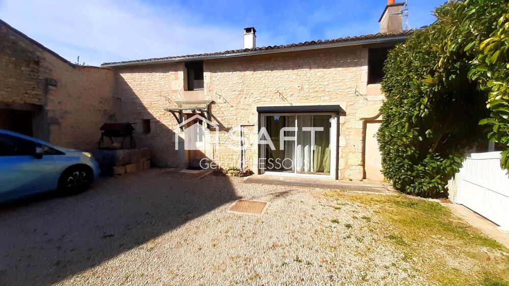 Charmante maison de bourg en pierre apparente