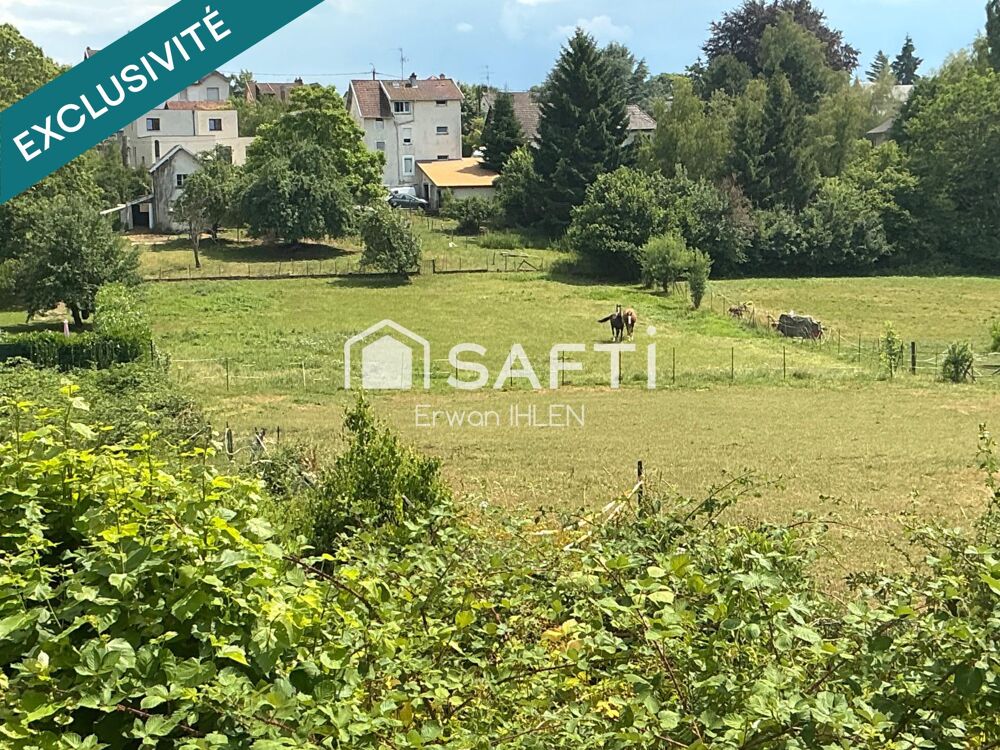 Vente Terrain Terrain constructible 821 m2,borné, viabilisable Bavilliers