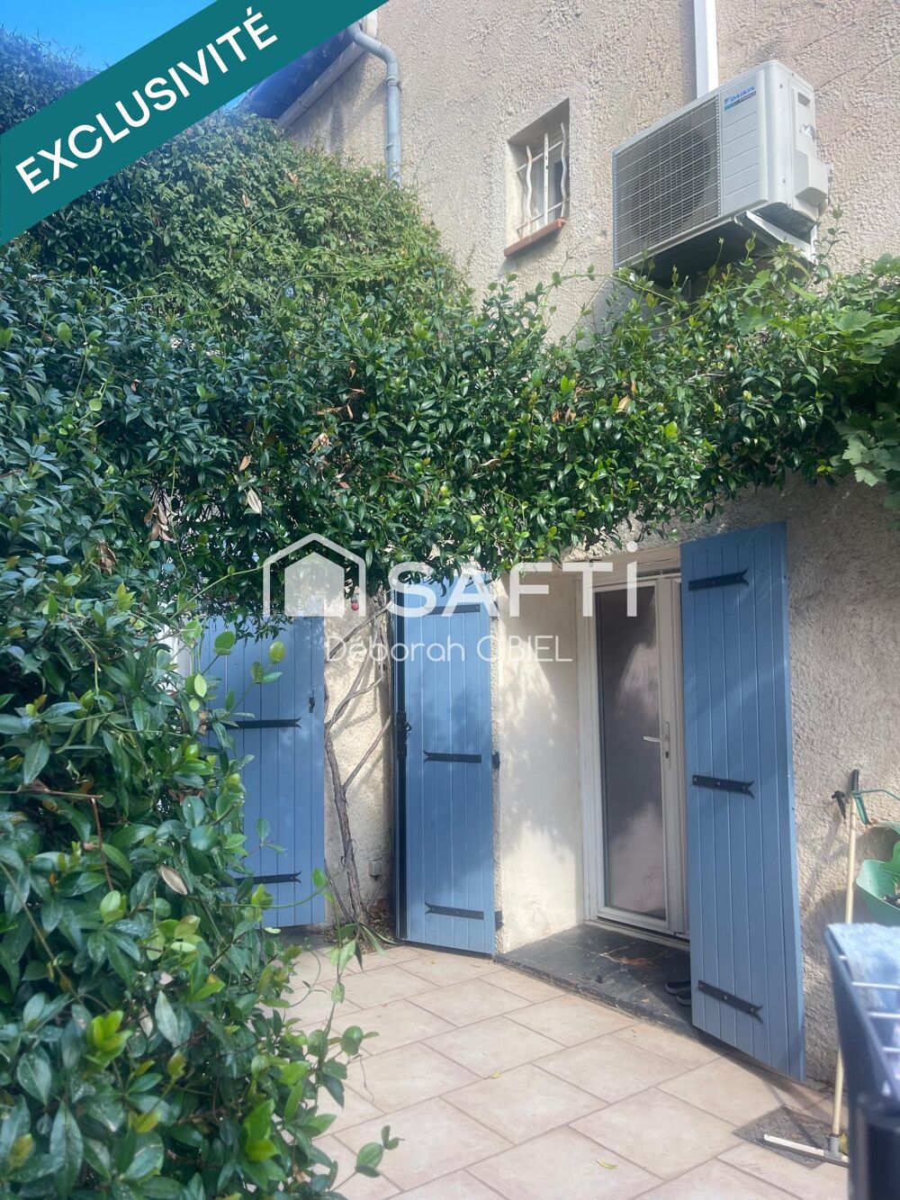 Maison de village cinq pièces avec terrasses