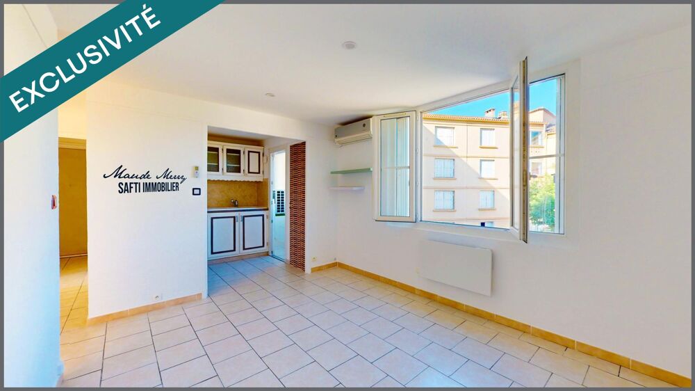Résidence sécurisée - appartement T3 - deux chambres - climatisation réversible - aucun travaux à prévoir - parking privatif