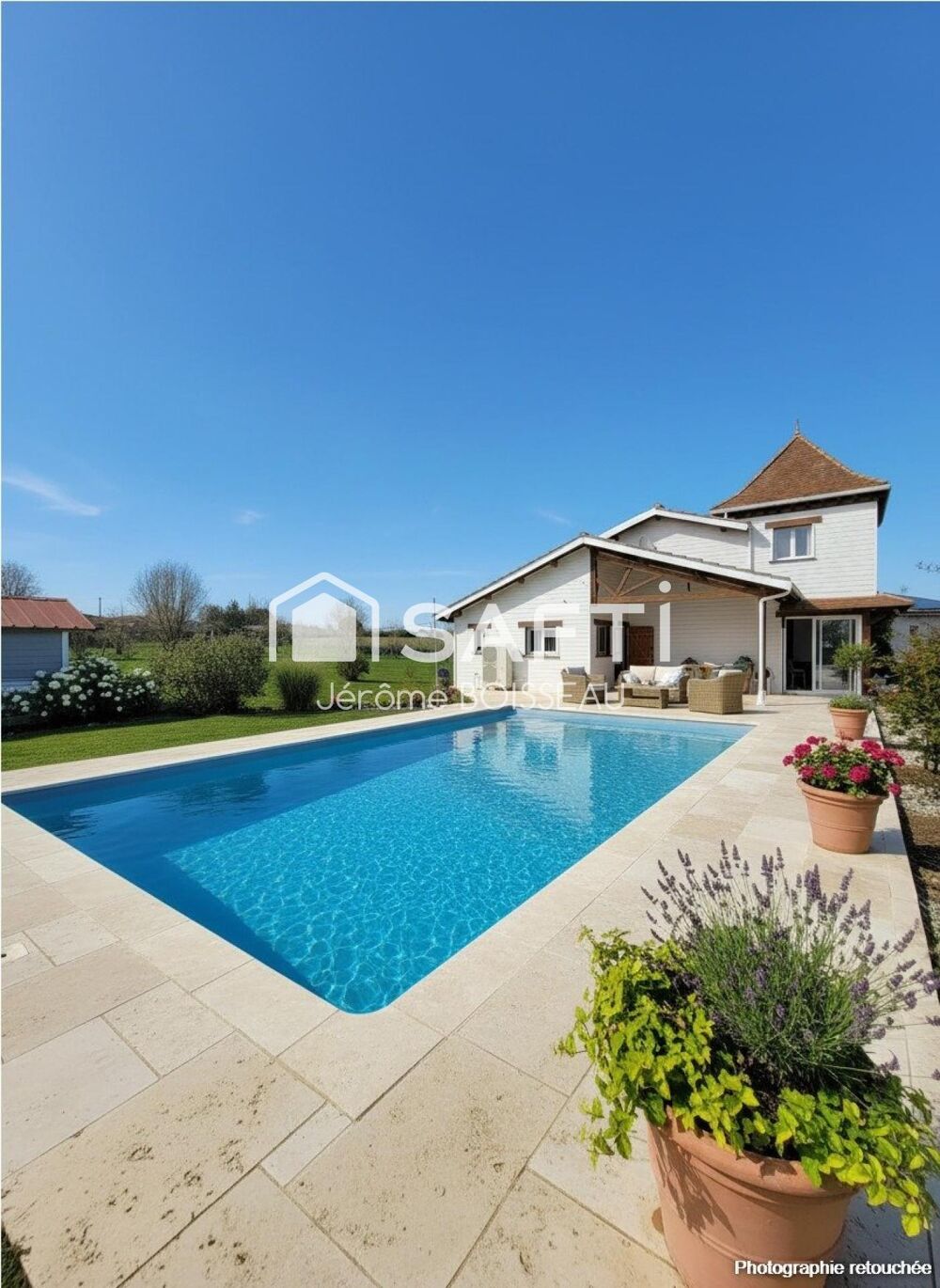 Maison ossature bois de 2015  150 m² habitables sur grand terrain de 3 054 m²